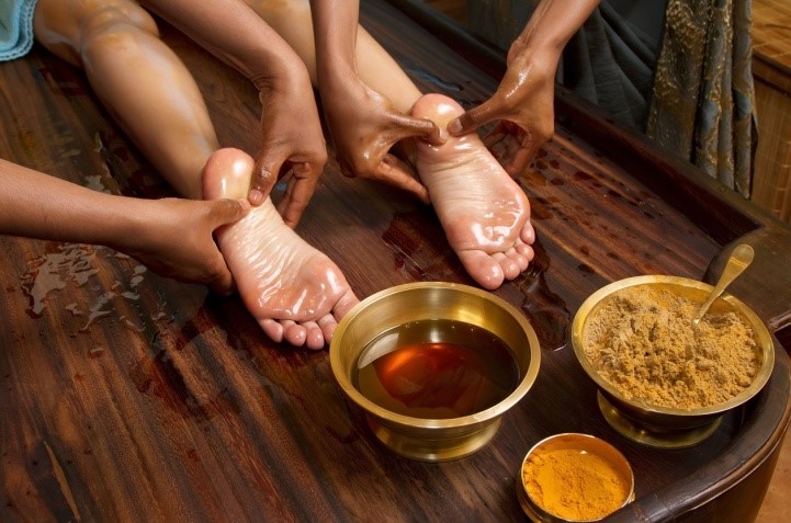 Индийский массаж стоп и кистей "Тадж Махал"