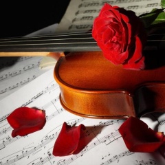 Романтическая симфония на скрипке