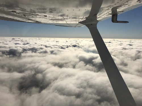 Доступное небо: «Попробуй!» - обзорные полёты на самолёте Cessna-172 Skyhawk