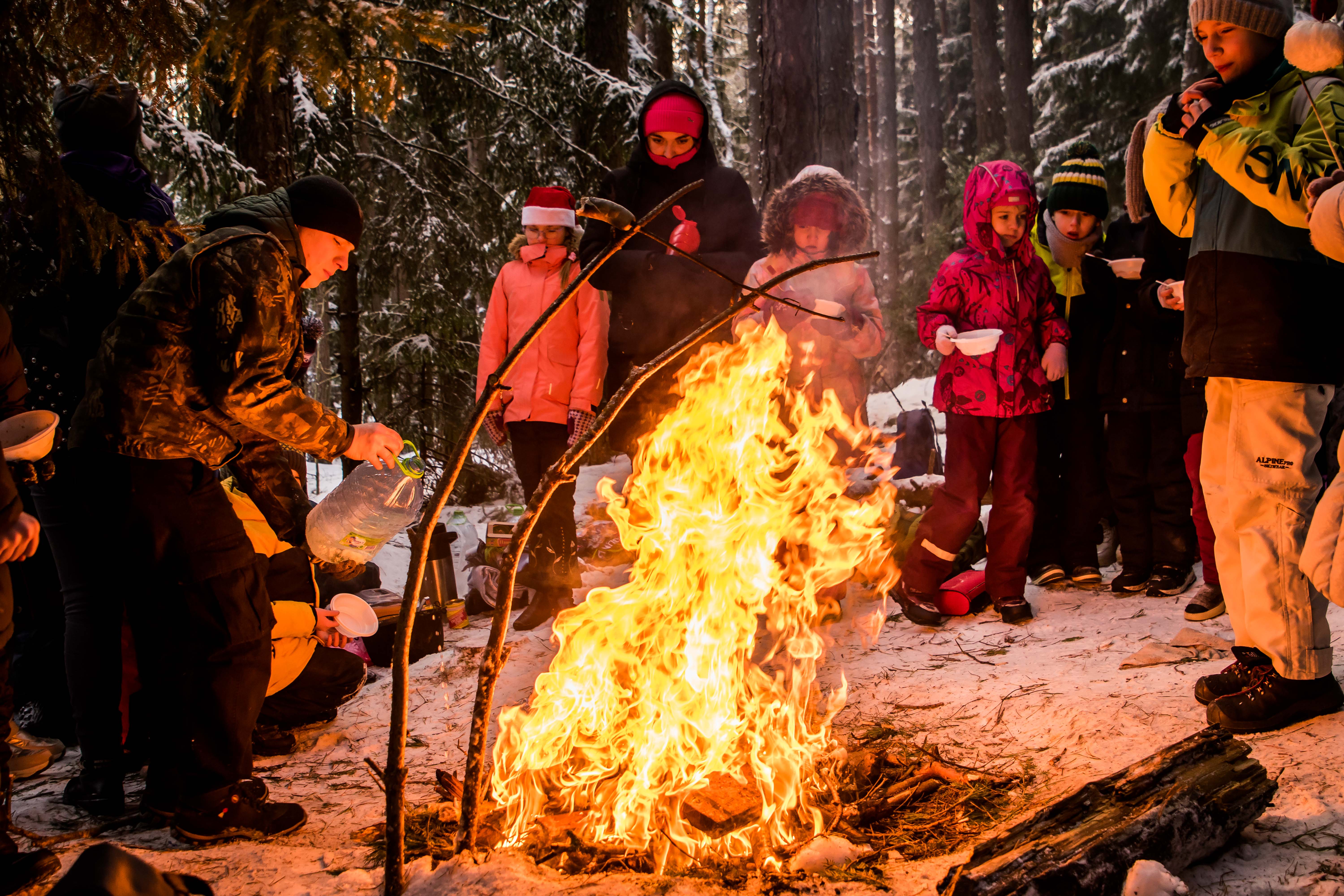 Детский однодневный скаутский поход